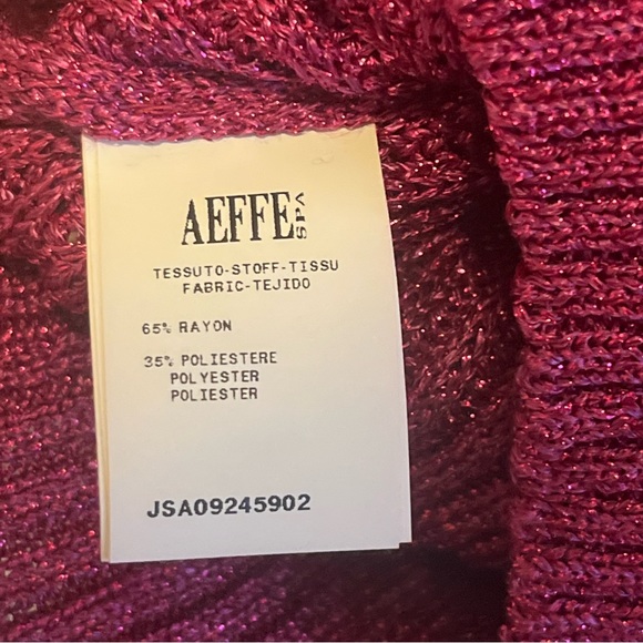 Moschino Pink Metallic Knit Sweater - Picture 5 of 5